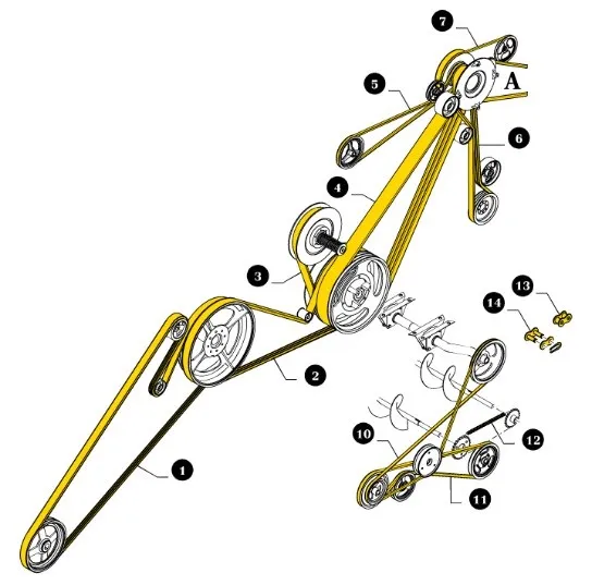 89835120 - ремень трансмиссии